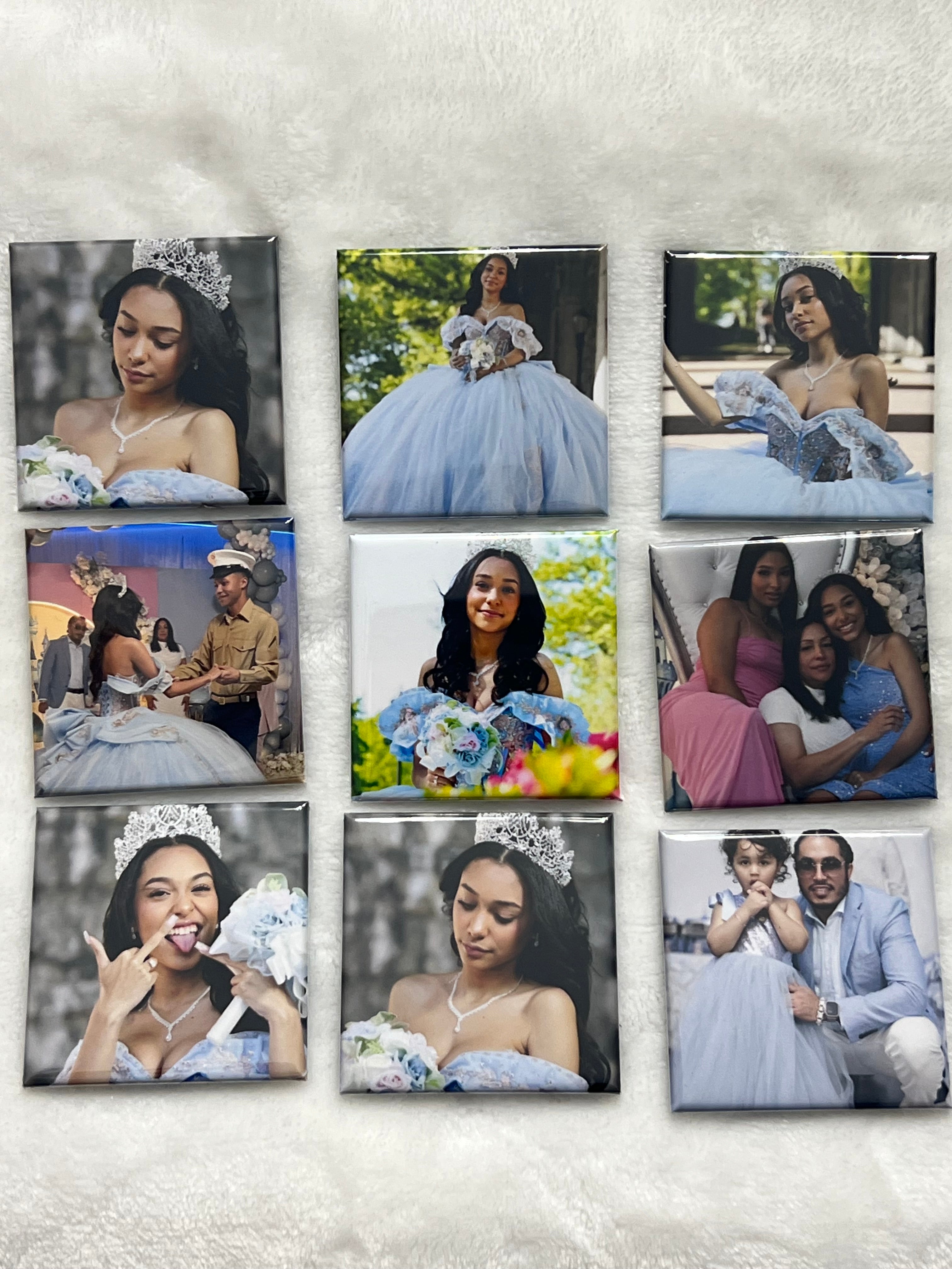 2×2 Custom Photo Magnets by Mileo Magnets