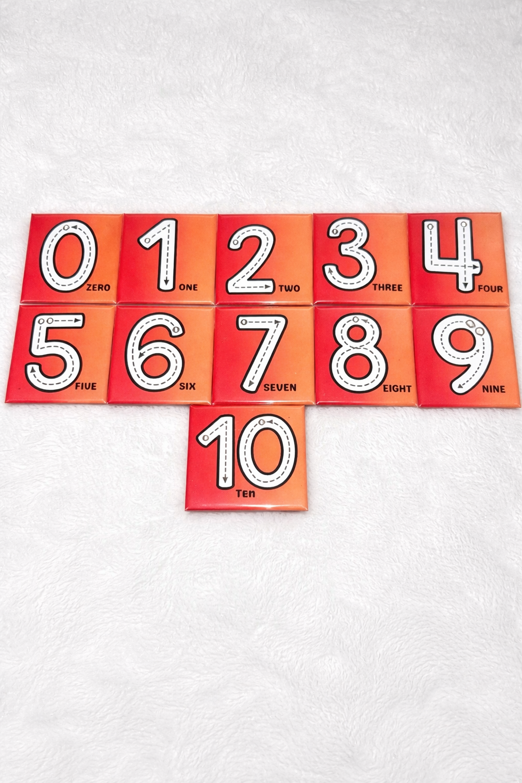 Number Learning Magnets - Count, Learn & Play